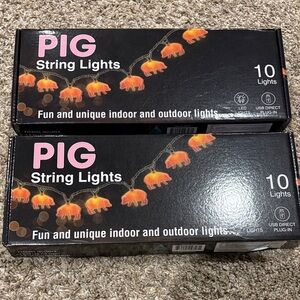 Pig String Lights - 10 Lights